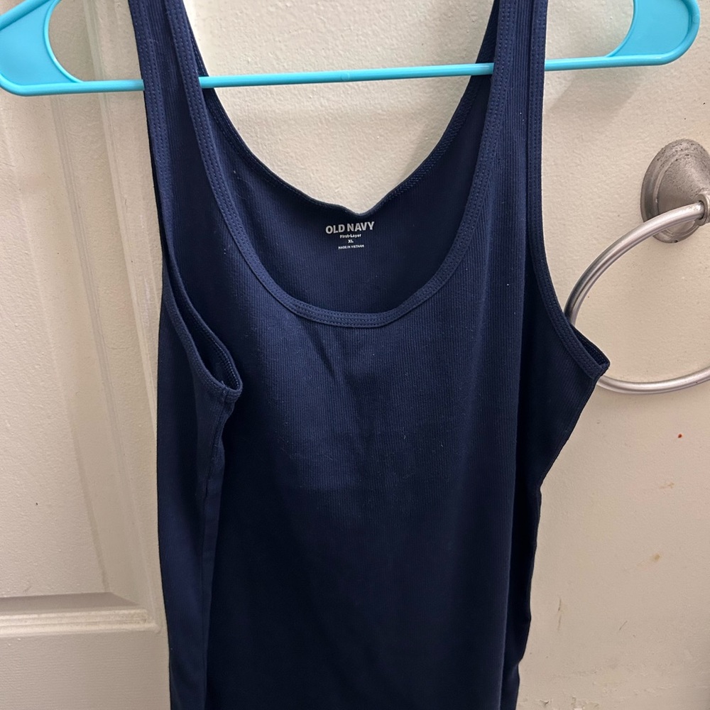 Old Navy Dark Blue Women's Tank Top